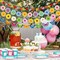 4-Piece Spring Banner Decor Set | Butterfly & Sunflower Hanging Garland Kit for Easter, Classroom, Mantel, Wedding & Indoor/Outdoor Party Supplies